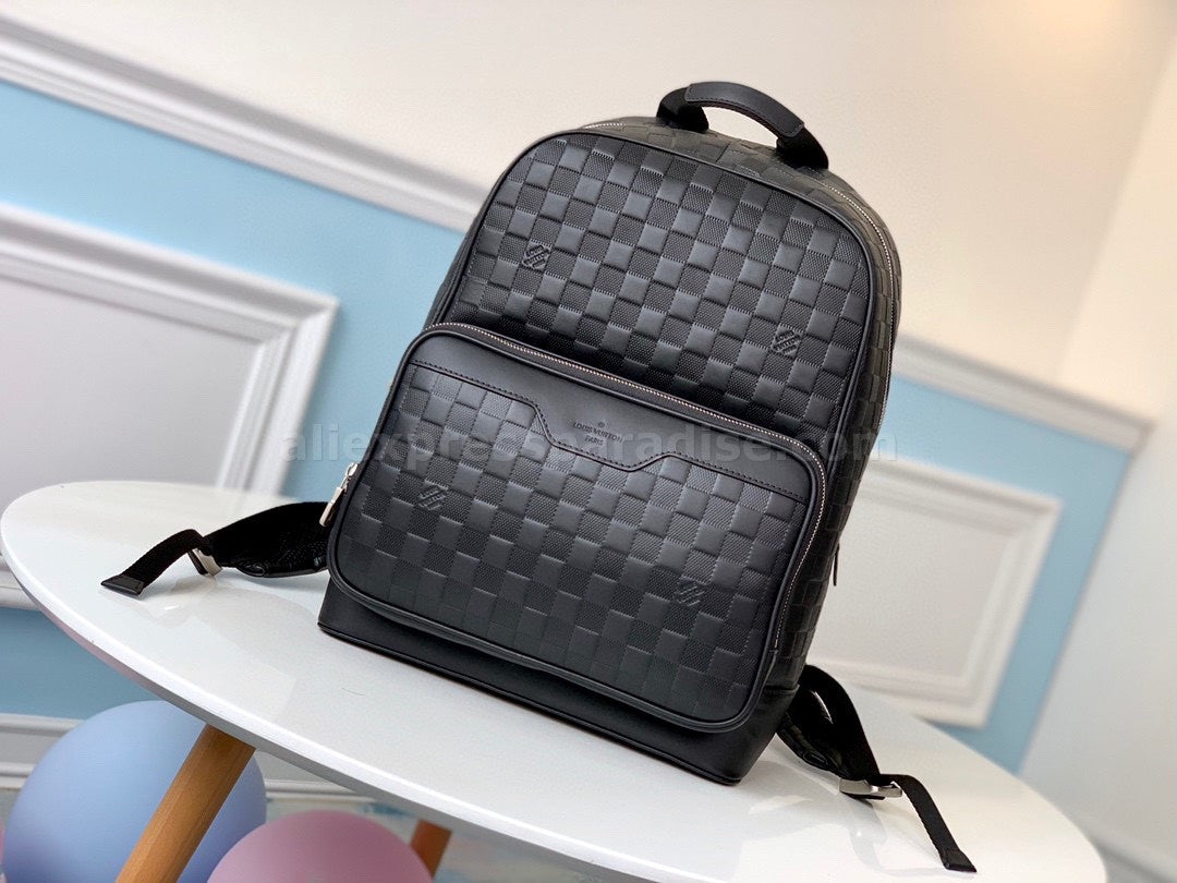Louis Vuitton Campus Backpack Damier Infini Leather For Sale at