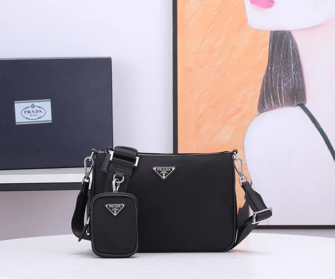 Prada - Re-Nylon Black Shoulder Bag