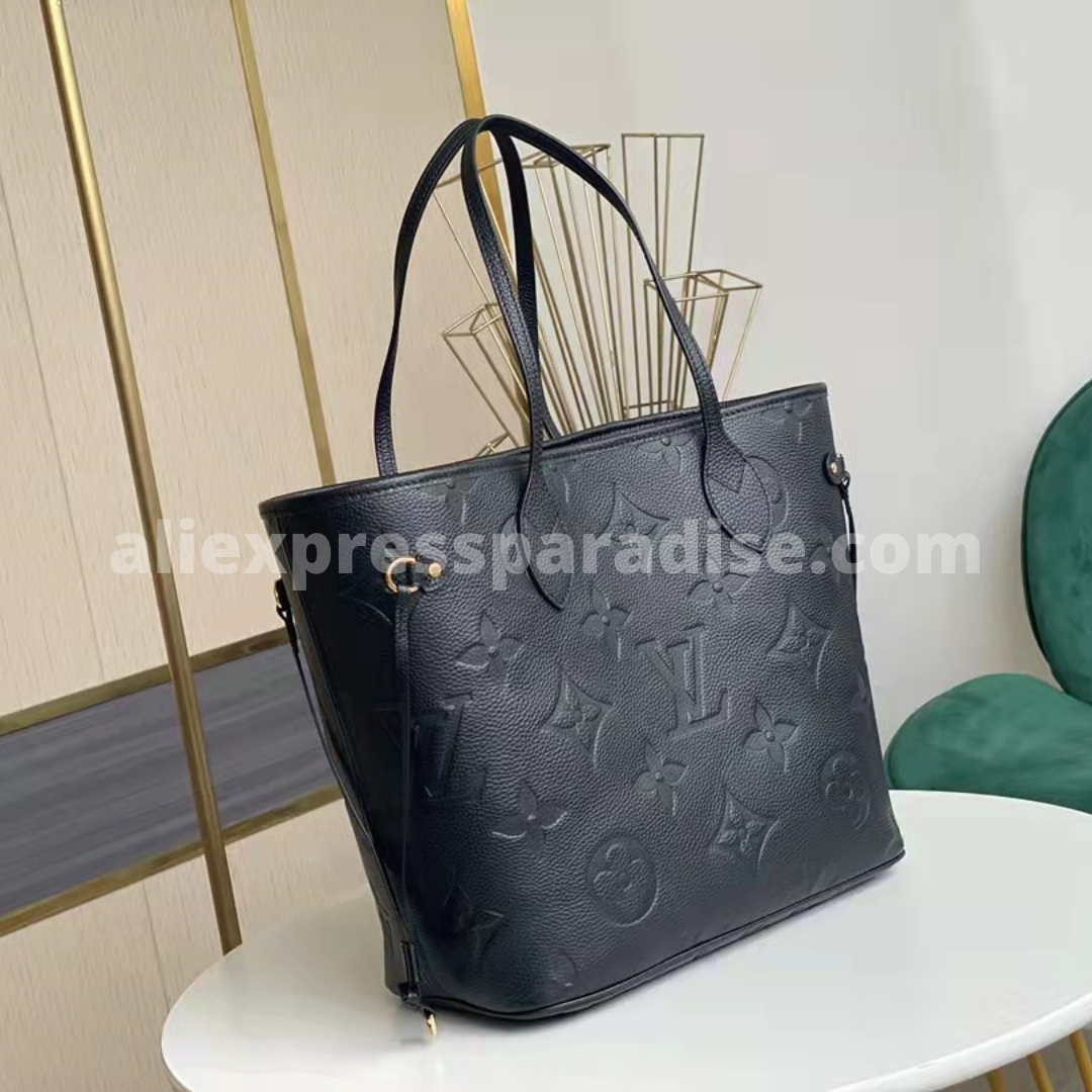 I bought the new Neverfull MM in Empreinte Leather in the color