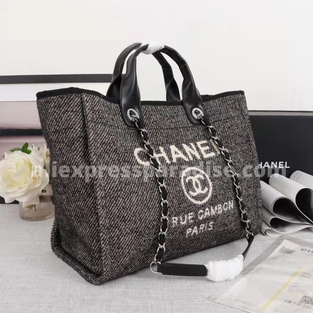 Chanel inspired Deauville totes –